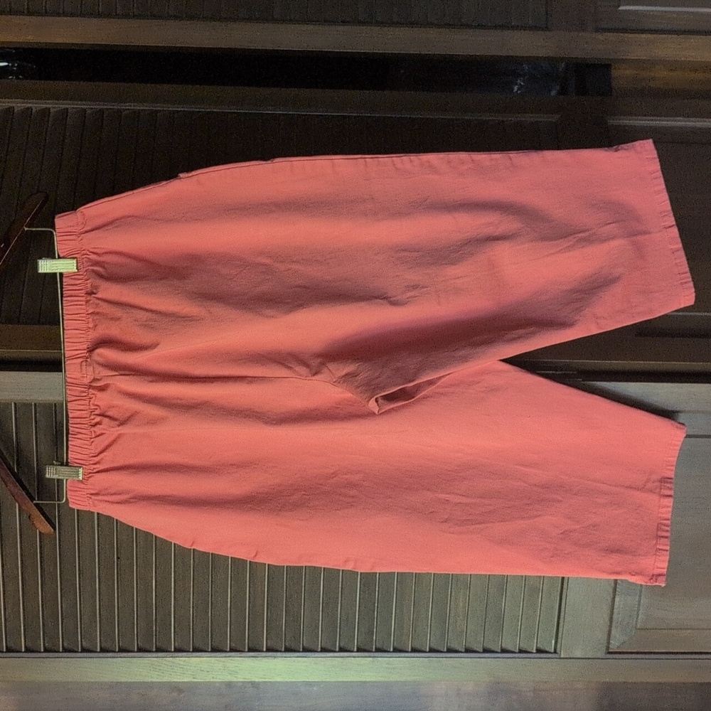 DENIM & CO. Capris Jeans - A14924 - Apricot - 1X - NWOT - Picture 6 of 7
